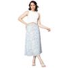 Indian Women's Casual Wear Skirt Desigenr Bollywood Ethnic Pleated Skirt Dress