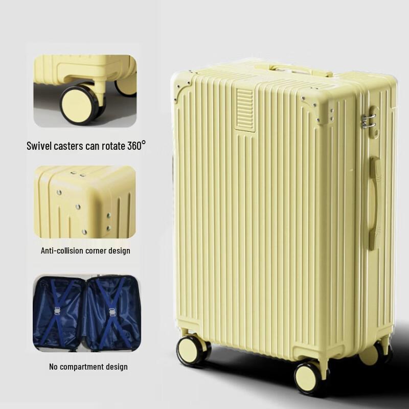 Xiaoyan ABS Hardshell Luggage with Universal Wheels 20 inch
