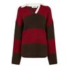 4th & Reckless Womens/Ladies Collared Oversized Sweater Top