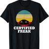 Certified Freak Funny Cat Meme T-Shirt for Men Women