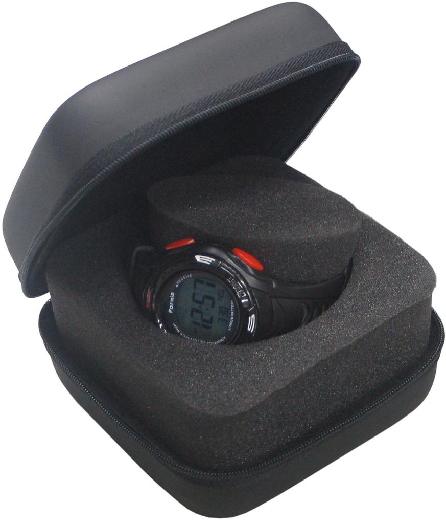 IGIMI Luxury Watch Box for Single Watch, Matte Black, BI324185, Officially Imported
