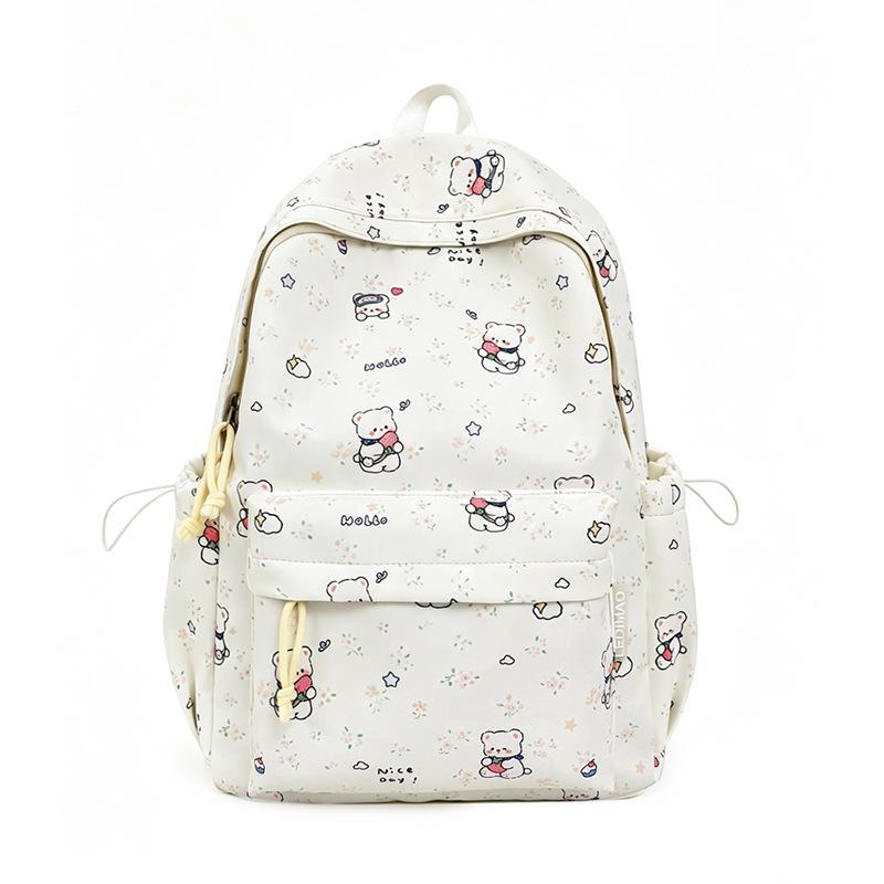 Schoolbag High-value student schoolbag female cartoon cute girl backpack new fashionable large-capacity versatile travel backpack