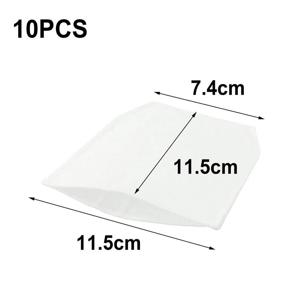 10Pcs Cloth Filter Bag Set For Makita CL106 CL183 DCL180 CL060 Vacuum Cleaner Filter Replacement Part