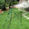 Sprinkler on Tripod Base, Heavy Duty Sprinkler Head Large Area Irrigation with 3Celsius4 Inch Connector Extension Legs, Sprinklers for Yard La