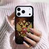 Russian Coat of Arms Phone Case For Apple iPhone 17 Air 16E 15 14 Plus 13 12 11 Pro Max Mini Funda Cover