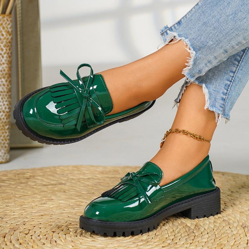Large size women's spring and autumn new small leather shoes flat shoes single shoes women's shoes