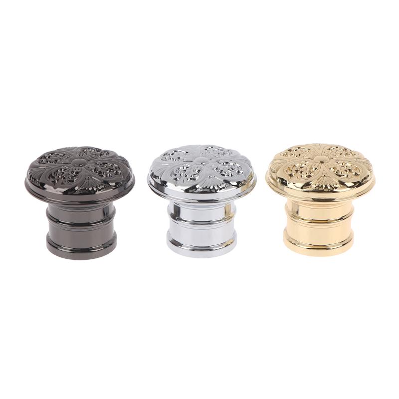 Gold Zinc Alloy 15mm Perfume Bottle Cap Anti-leak Metal Spray Lid for Glass Perfume Atomizer Gifts