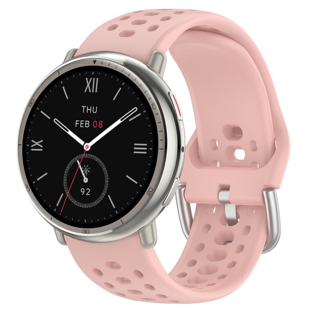 Original Band For Amazfit Active 2 watch Strap accessories sport breathable Silicone 20mm Bracelet Correa Amazfit GTS 3 2 4 mini