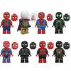 Figura de Spider-Man de Bloques de Construcción Mini Ladrillos Juguete de Construcción Modelo Adorno de Escritorio para Niños Regalo