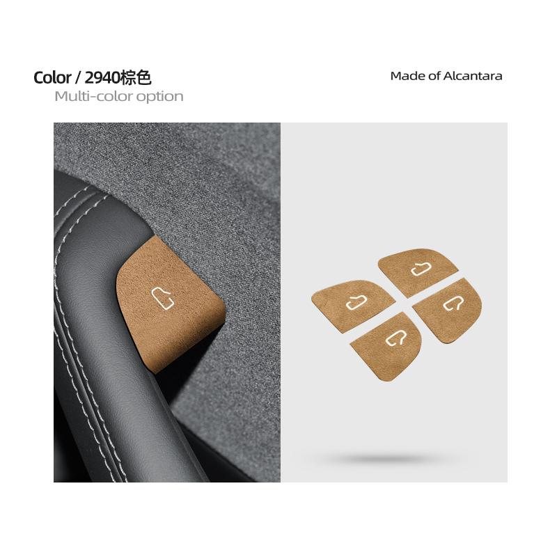 For Tesla Model 3 Highland Model Y Juniper Door Switch Button Decorative Protective Sticker
