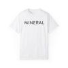 Mineral Emo Band Black Logo Unisex Garment-Dyed T-shirt, Midwest Emo Post Hardcore Slowcore Apparel, Alternative Music Tee, Band Merch Shirt