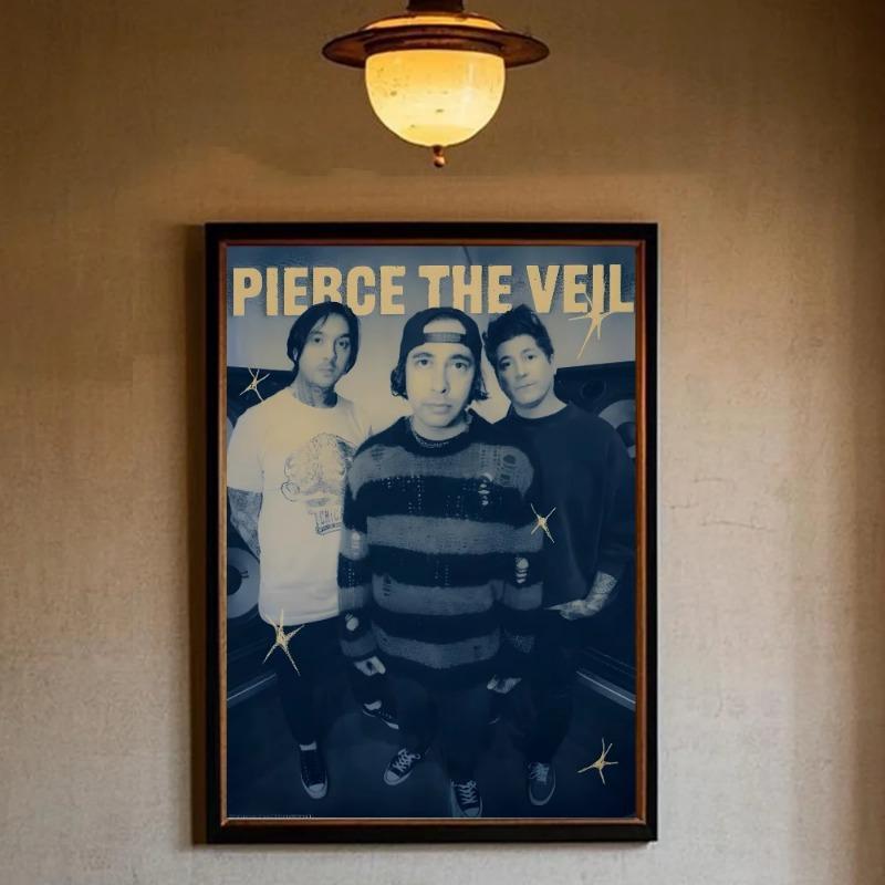 

Pierce The Veil Band Collide With The Sky Poster HD art sticky wall waterproof home living room bedroom bar aesthetic decoration 21cm×30cm NoFrame