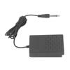 Universal Sustain Pedal Electric Keyboard Momentary Footswitch Stepper Synthesizer 6.35mm Black