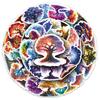 50PCS Dreamy Tree of Life Luminous Stickers for Phone Cases & Journals