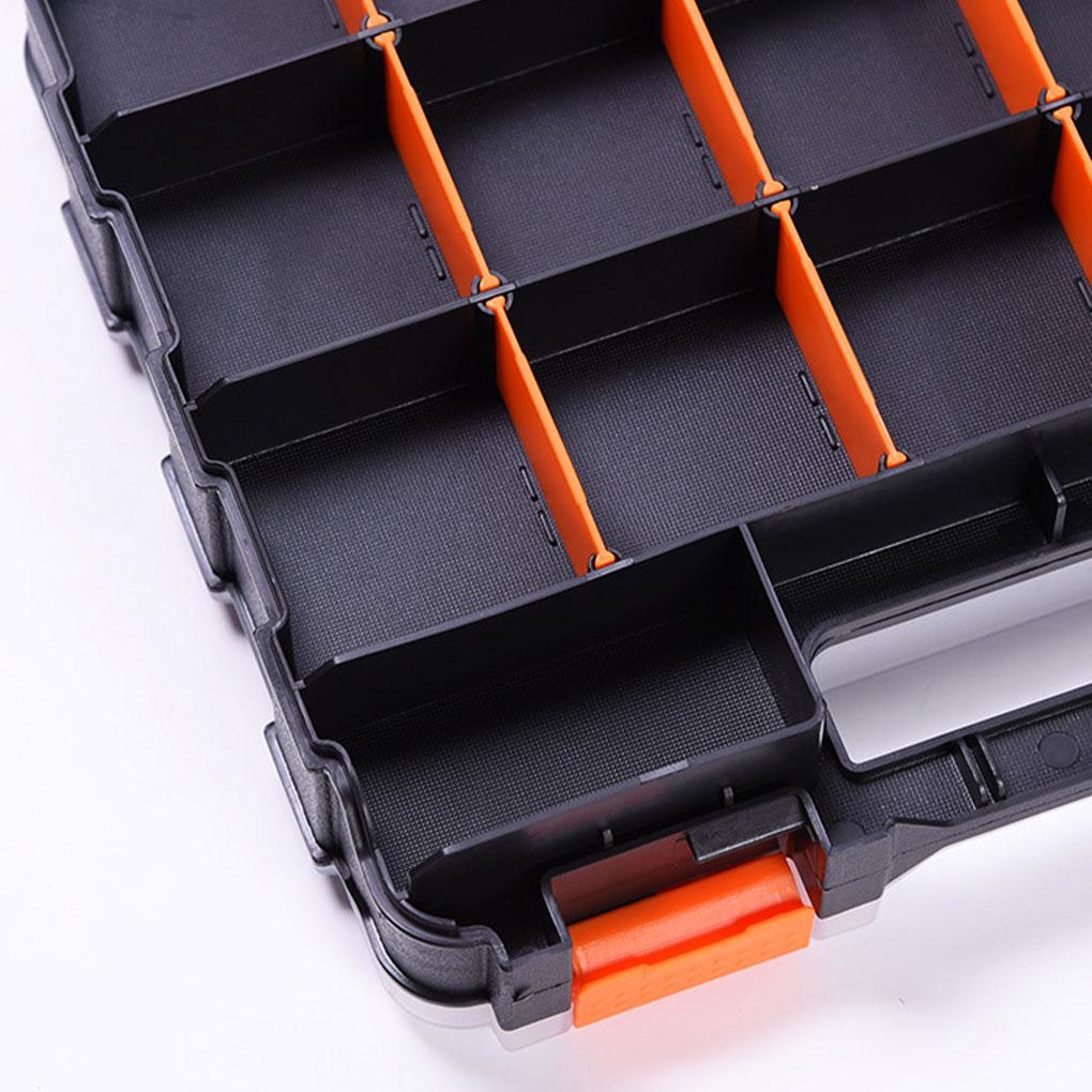 PP Handy Tool Organizer With Different-size Compartments - Tool Organization Strong Structure G-322 Double Side 32*27*8