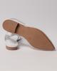 Perforated Sandals Krula 2732211 36 White Leather Textile
