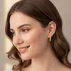 Mini Hoop Earrings - 925 Sterling Silver Yellow Plated