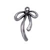 Pendants Bow With Crown Charms For Princess Themed Jewelry Making Alloy