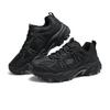 Skechers Cloud Wild Shoes Black Warrior Mountain Trend Versatile Sports Lightweight Cushioning Stable Grip Low Top Outdoor Functional Shoes 237527-BBK