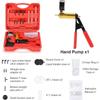Multifunctional Car Vacuum Pump Tester, Handbrake Fluid Discharge Tool, 0~30inHg 0~760mmHg (kPa)Can Easily Empty The Car Brake,Universally.
