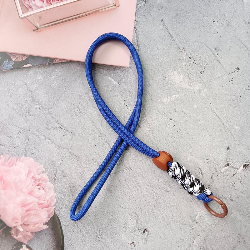 

Креативный тканый шнурок для мобильного телефона и ID-карты - 46 см держатель для ключей