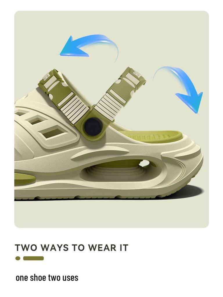 2025 Men's Non-slip, Anti-odor Medical Slippers with Air Cushion for Summer