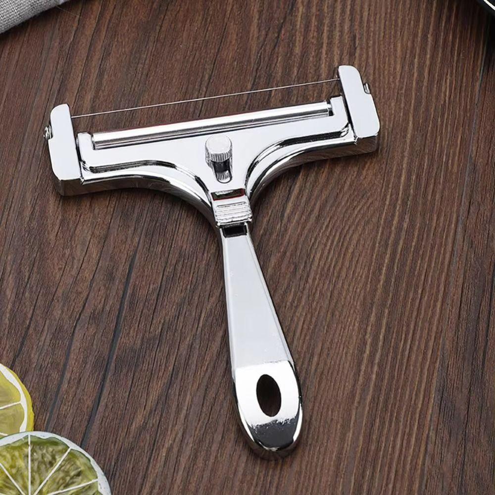 Stainless Steel Cheese Slicer Sturdy Butter Scraper Kitchen Gadget Cheese Peeler  Butter