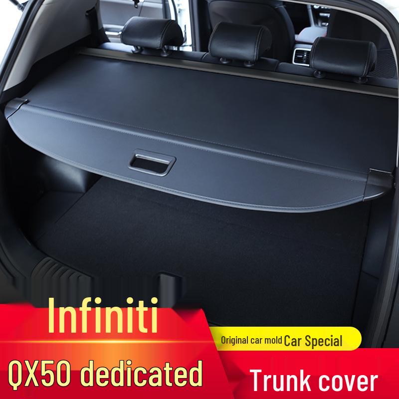 Infiniti QX50 Trunk Cover Curtain - Interior Storage Partition for Tailgate Modifications