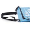 Waterproof Cosmetic Bag with Zipper PVC Swimming Shoulder Pack High-Capacity Portable Multifunctional Storable for Outdoor Sport