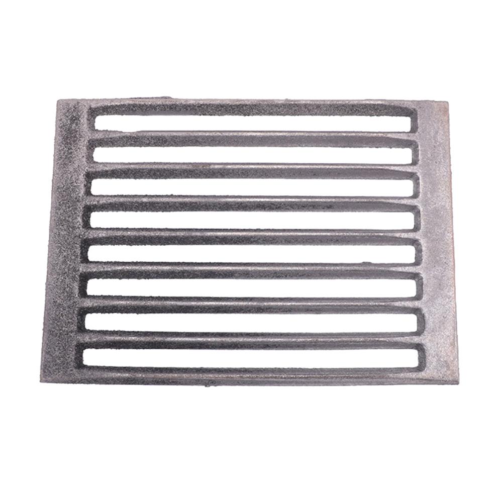 1pc Cast Iron Square Grill Grate Furnace Bottom Grate For Raw Iron Furnace Stove Temperature Resistant Boiler Grate Fittings
