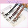 Leather Womens Fashion Belt With Smooth Buckle For Casual Jeans And Office Wear