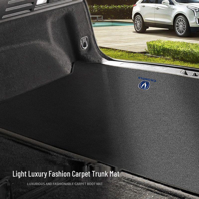 Alfombrilla de maletero de ante para coche Changan CS35/55/75/Plus/EADO - Accesorio para maletero