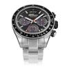 Wangan Midnight Collaboration Watch Blackbird Model Solar Powered 10 ATM Water Resistant Mineral Glass Black Dial [AngelClover] WM40-BK Men's