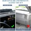 Dashboard Dash Cover Mat Compatible With 1997-2000 Chevy Chevrolet/GMC C1500 C2500 C3500 K1500 K2500 K3500 1997-1999 GMC Yukon/Chevy Tahoe Suburban