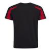 Just Cool Mens Contrast Cool Sports Plain T-Shirt