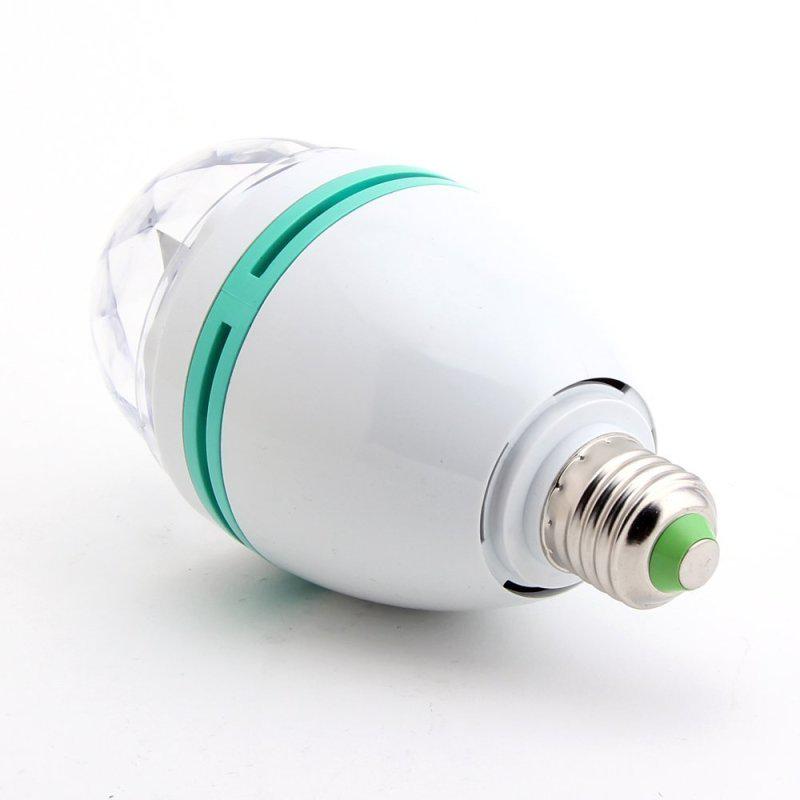 Heiß! Onedayshop® RGB Kristallkugel-Effektleuchte E27 LED-Drehfunktion für Bühnenbeleuchtung für Disco-DJ-Partys