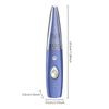 Professional Low Noise Vacuuming Pet Paw Trimmer Dogs Cats USB Rechargeable Safe Ceramic Blade ABS No Mess Hair Clipper