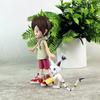 Anime Digimon Adventure Figure Yagami Hikari And Tailmon Action Figures Pvc Collection Model Children Gifts 5-12cm