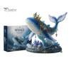 DIY Bead Kit Mythical Ocean for Beginners, 3D Beaded Animal Making with Instructions, Crystal Unique Sea Designs Beads and Pattern Guide, Underwater