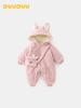 DUUDUU Autumn/Winter 2025 Newborn Thick Padded Jumpsuit