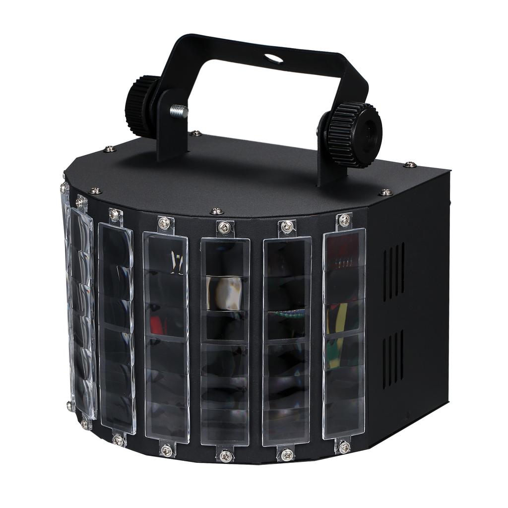 Neoglint 100240 V 24W RGBW LED 7 kanálové Dmx 512 Hlasové ovládanie Automatické ovládanie
