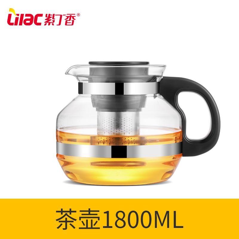 

Сиреневый 18-2600мл Фильтруемый Жаростойкий Утолщенный Стеклянный Чайник Стекло Высокого Боросиликатного Состава Китайский Чайник Нагреваемый Стеклянный Чайный Набор