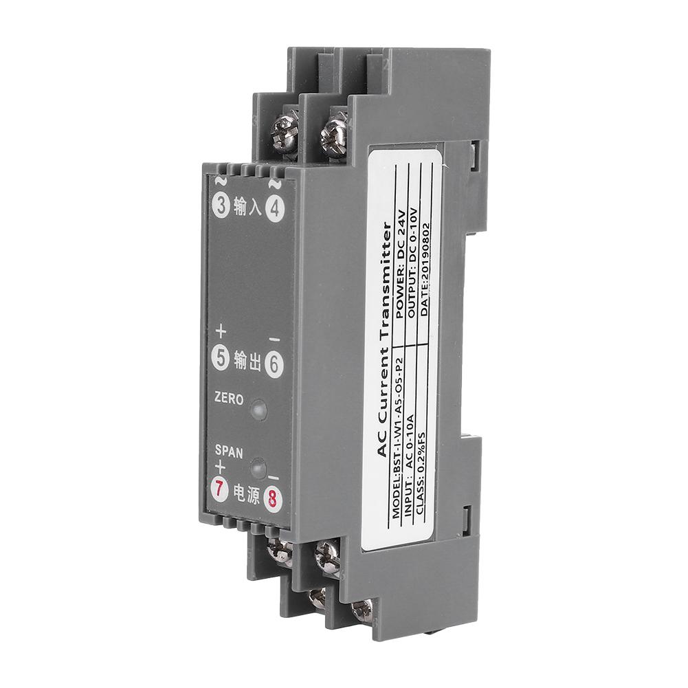 AC Transmitter Current Sensor Medium Voltage Equipment Industrial Accesssory DC 24V Power Supply