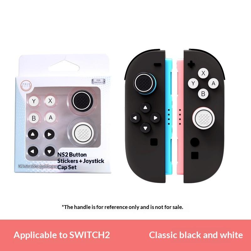 Thumb Button Caps For Switch 2 Joysticks Controller Colorful Silicone Cap For Switch 2 Handle Accessories