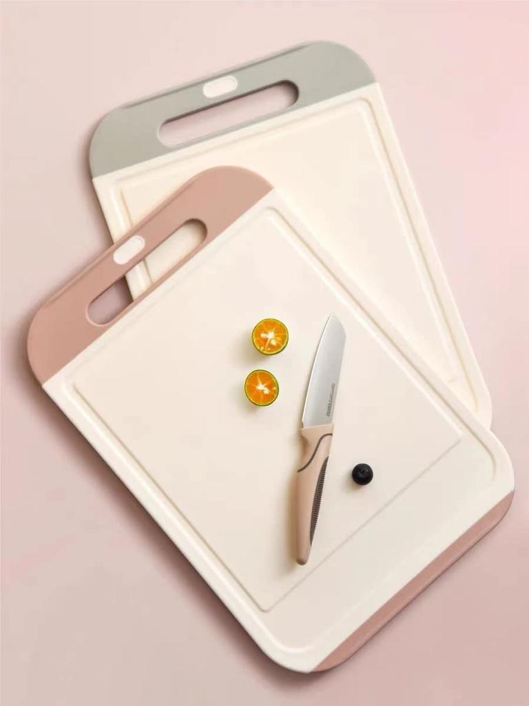 MUAMUA Cutting Dishwasher Heat Suitable for Japanese Non-Slip Board, Safe, Lightweight, Resistant, Antibacterial, Space-Saving, Double-Sided,