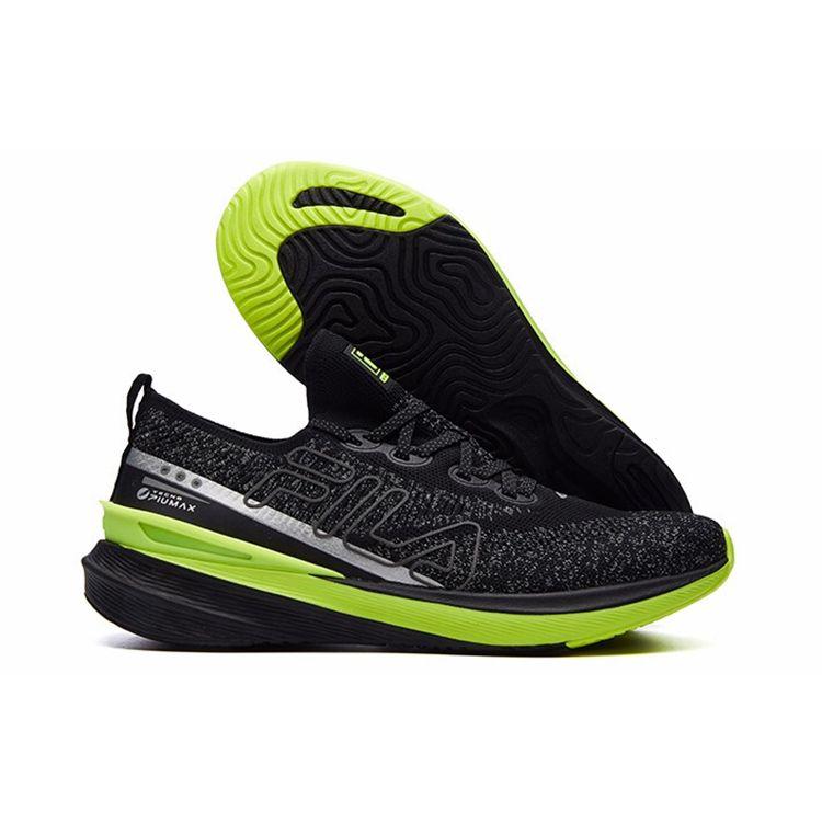 FILA Athletics Low-Top Running Shoes Men sneaker Dark-Silver A12M112202FBS