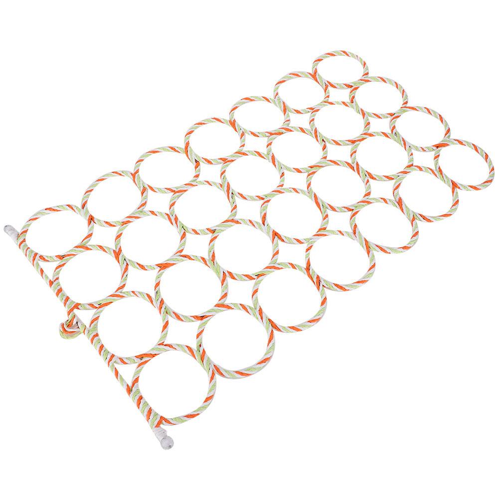 Bird Rope Climbing Net Bird Hammock Swing Toy Folding Climbing Rope Birds Perch