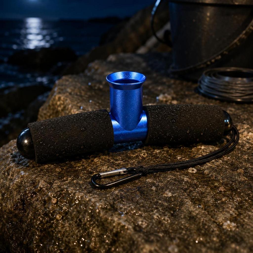 Fishing Rod Support Holder Ergonomic Curve Aluminum Welded