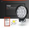 4.5" Round 70W LED Work Light Fog Driving Lamp Offroad SUV Spotlight ATV Truck