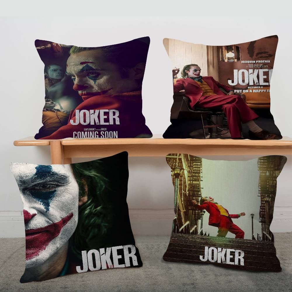 J-Joaquin P-Phoenix J-Joker Decorative Room Aesthetics Pillow Case Home Decor Bedroom Sofa Bed Couch Pillow Cover 45X45